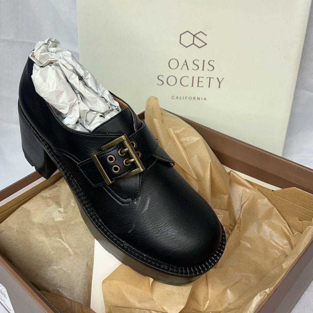 Oasis Society Sarah Heeled loafers